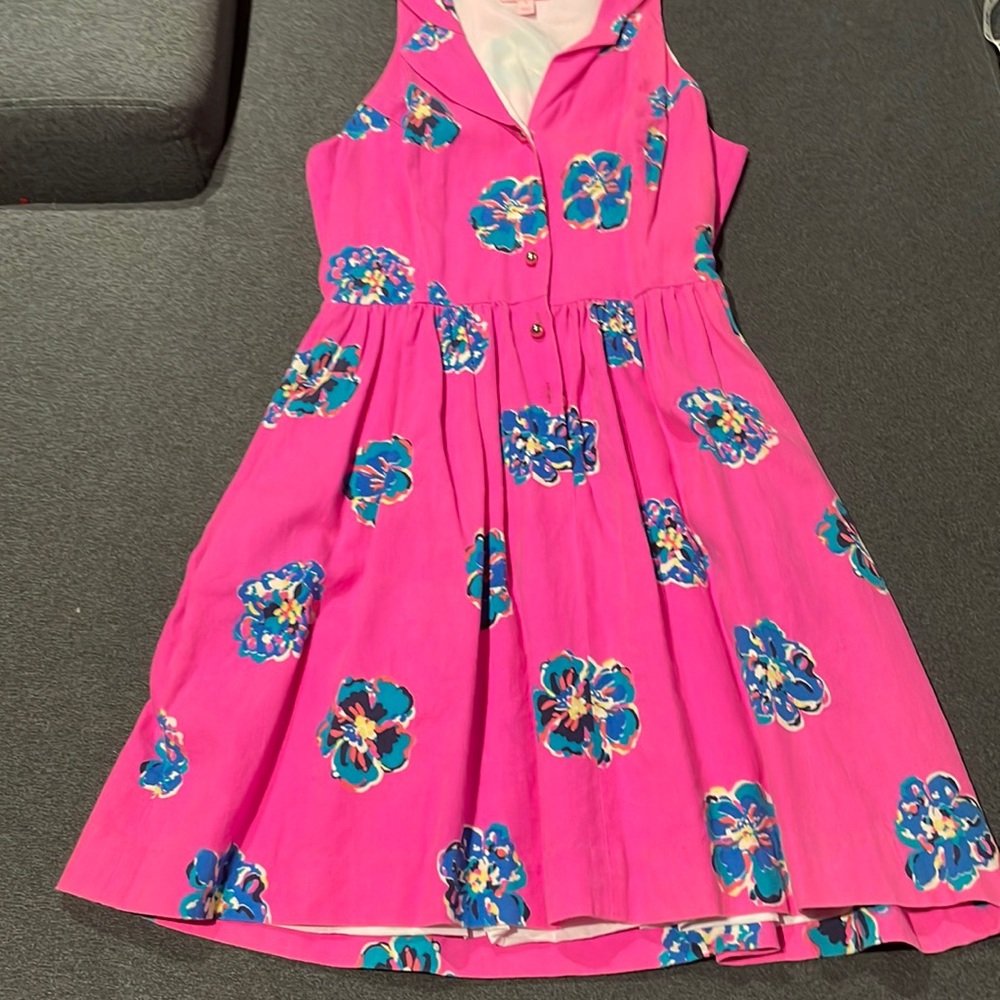 LILLY PULITZER Sherlynn Dress in Mambo Pink Dress Size 4